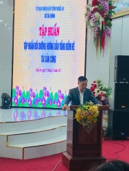 Trung Tâm mở lớp tập huấn hướng dẫn nghiệp vụ Tổng kiểm kê Tài sản công cho 65 Phường, xã